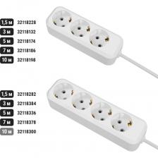 Удлинитель сетевой с четырьмя гнездами для розетки – идеальное решение для вашего дома или офиса. В ассортименте бренда TDM Electric удлинитель сетевой длиной 1,5 метра, 2 метра, 3 метра, 5 метров, 7 метров, 10 метров. Этот продукт особенно полезен для подключения различных приборов, когда необходимые розетки расположены далеко друг от друга. Шнур удлинителя сетевого выполнен из качественного ПВС провода, данный удлинитель способен справляться с нагрузкой до 16А. Он поддерживает напряжение до 250В, что обеспечивает его универсальность в любых условиях. Кроме того, конструкция с защитными заземляющими контактами гарантирует высокую безопасность в эксплуатации. Удлинитель отлично подходит для использования с компьютерами, телевизорами, бытовой техникой и другими электроустройствами, требующими надежного подключения к сети. Розетка для удлинителя выполнена из высококачественных материалов. Его разветвительная система позволяет одновременно подключить несколько приборов. Компактный и легкий, удлинитель легко переносить и использовать в различных условиях – дома, на даче или в офисе. Сетевой удлинитель TDM Electric – это современное, качественное и безопасное решение для ваших нужд в электроэнергии. Позаботьтесь о своем комфорте и удобстве с помощью этого многофункционального устройства, которое удовлетворит все ваши требования к подключению электрооборудования. В ассортименте бренда TDM Electric можно также найти сетевой фильтр, удлинитель силовой, удлинитель с кнопкой.