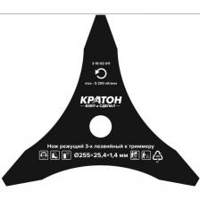 Режущий нож к бензотриммеру Нож режущий к бензотриммеру (255 мм) Кратон 3 19 03 011
