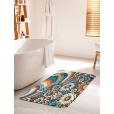 Коврик для ванной противоскользящий станет ярким акцентом для создания домашнего уюта в интерьере вашей ванной комнаты.Половик для ванной, душевой и туалета выполнен из мягкого и приятного материала велсофт (100% полиэстер) с тонкой прослойкой из поролона. Велсофт - мягкий ворс, который обеспечивает комфортное прикосновение при хождении босиком.Основание изделия изготовлено из нетканого материала с антискользящим покрытием, что предотвращает его скольжение по плитке и кафелю.Края прямоугольного коврика надежно обработаны, не распушатся (не деформируется) во время эксплуатации.Быстро высыхает и не теряет своих свойств при длительном контакте с влагой. Аксессуар для ванной мгновенно впитывает влагу, быстро сохнет и не линяет.Универсальное изделие подходит для использования в бассейне, сауне, спальне в качестве прикроватного коврика и как коврик для детей.Уход: стирать при температуре 30-40 градусов, выбирая деликатный режим стирки и отжим не более 800 оборотов. НЕ ОТБЕЛИВАТЬ!В комплект к коврику вы можете подобрать шторку для ванной под брендом JoyArty. Яркость рисунка может отличаться от изображения на сайте. Допустимо отклонение в размерах +- 5 см.