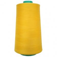 Нитки промышленные 50/2, для тонких тканей, 5000 ярдов, Bestex (209 темно-желтый)