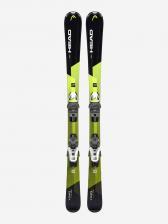 Горные лыжи с креплениями Head V-Shape Team Easy + JRS 4.5 Black/Yellow (67-107) 21/22, Черный
