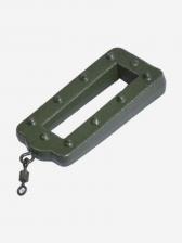 Рыболовные грузила рамки с кольцом и вертлюгом Salmo FRAME SWIVEL 130г, Зеленый