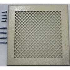 Металлическая вентиляционная решетка Вентиляционная решетка металлическая на саморезах ООО Вентмаркет 300x300мм VRK00304S