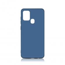 Накладка силикон DF для Samsung Galaxy A21s 2020 A217 Blue