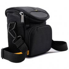 Чехол-сумка MyPads TC-1228 для фотоаппарата Nikon 1 V1/ AW1/ J1/ J2/ J3 из качественной износостойкой влагозащитной ткани черный