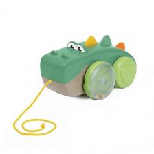 Развивающая игрушка CHICCO Игрушка-каталка "Крокодил" Croco Pull Along ECO+