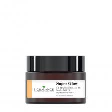 BIOBALANCE Гель-крем для лица с аскорбиновой кислотой 5% + феруловой кислотой 1% / SUPER GLOW GEL CREAM 50 мл
