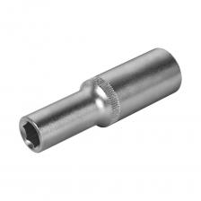 Головка торцевая Глубокая торцевая головка КОБАЛЬТ 1/2, 10мм, Cr-V 644-016