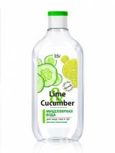 Мицеллярная вода для лица, глаз и губ Lime&Cucumber Iris, 500 мл
