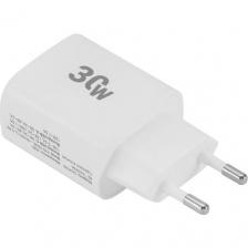 Сетевое зарядное устройство Digma DGW3D, USB-A, USB-C, 30Вт, 3A, белый [dgw3d0f110wh]