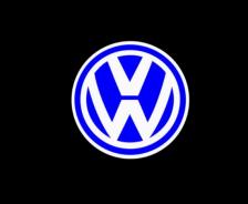 2X светодиодный светильник с логотипом автомобиля на дверь, светодиодный проекционный фонарь для Volkswagen VW Passat B5 B5.5 Touareg 2000-2010 2002 2005 2004 2007 2008 200