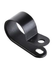 IEK Скоба крепежная 16мм нейлоновая черная (50шт) USK11-16-050-K02 1 упак