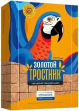 Сахар Золотой Тростник тростниковый нерафинированный в кубиках 400г