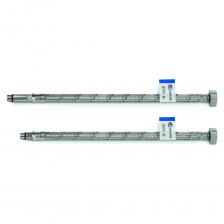 Подводка для смесителей AQUALINE 120 см пара 01447 используется для присоединения к трубопроводам системы водоснабжения приборов сантехнического назначения, а также бытовых приборов.Данное изделие отлично заменяет собой металлопластиковые трубы и за счет гибкости позволяет производить подключение к точкам водозабора в труднодоступных местах.