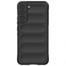Противоударный чехол Flexible Case для Samsung Galaxy S21 FE черный