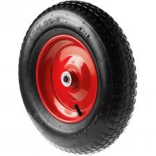 Пневматическое колесо для тачки / тележки (4.00-8, диаметр 380 мм, ось 16 мм, подшипник) А5 PR 3000-16 1000417