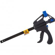 F-образная быстрозажимная струбцина Струбцина ТУНДРА F-образная быстрозажимная с фиксатором, 200 х 60 х 375 мм 1818187