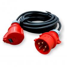 Промышленный трехфазный силовой удлинитель iTOK серии iCONNECT PRO предназначен для подключения различных электрических приборов, механизмов, промышленного электрооборудования, станков и устройств. Технические параметры: напряжение сети 380 В, номинальная сила тока 32А, количество полюсов 3P+N+E, мощность до 20000 Вт (20кВт) . В состав изделия входит: Кабельные вилка и розетка с защитной крышкой и заземлением, Морозостойкий кабель КГтп-ХЛ 5х4 мм ГОСТ 24334-2020 производства Калужского Кабельного Завода. Температура эксплуатации от -60 до +50 С. Область применения: строительные площадки, на производстве различных промышленных предприятий, автосервисах, объектах социальной и транспортной инфраструктуры. Высокая степень защиты iP44 и морозостойкий кабель позволяют использовать удлинитель iTOK на улице при высоких минусовых температурах и в помещениях с влажной средой. Удлинитель iTOK серии iCONNECT PRO производится с применением передовых технологий производства электротехнической продукции самых высоких стандартов качества в строгом соответствии с ГОСТ IEC 60884-1. Кабельная вилка и розетка с защитной крышкой выполнены из материала Полиамид 6, стойкого к химическим соединениям, имеют высокую надежность и длительный срок эксплуатации, а также обеспечивает высокую огнестойкость, термостойкость (самозатухающий материал), ударопрочность и возможность применения при минусовых температурах. Вилки и розетки не содержат кадмий и галогенов (фтора, хлора, брома, йода, астата).