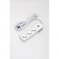 Удлинитель ELBI Myra 3 гнезда, с защитными шторками, USB, UPS, 3м, 3x1 527-010203-316