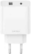 Сетевое зарядное устройство Cuktech ZMI 1 x Type-C+1 x USB-A, 30 Вт, QC 3.0, PD3.0, Mi Turbo Charge charger 3 A (A19 White) EU+русская инструкция, белое