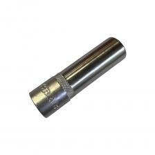 Головка торцевая Е18 1/2 ВЫСОКАЯ SKRAB 60718 является сменной рабочей оснасткой сборного монтажно-слесарного инструмента для присоединения/разъединения резьбовых контактов посредством раскручивания/закручивания гаек, болтов и иных фиксирующих приспособлений с определенным типом головки. В сравнении с гаечным ключом, головка не считается самостоятельным инструментом, а представляет собой рабочую насадку, которая применяется совместно с трещотками, воротками, удлинителями, различным пневмоинструментом.