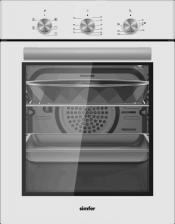 Электрический духовой шкаф Simfer B4EW16025, 49 л, конвекция, белый