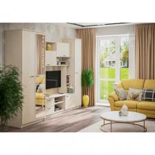 Стенка в гостиную Марта-11 сосна карелия/сосна карелия (Интерьер-Центр)