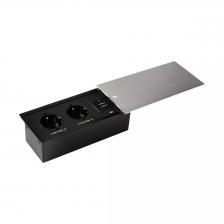 Блок розеток JX (Slide Top) (3 секции с кабелем питания Mebax 00-00002886
