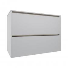 Тумба под накладную раковину Allen Brau из коллекции «Activity» представляет собой элегантное и функциональное дополнение для вашей ванной комнаты. Эта модель тумбы, шириной 70 см, имеет привлекательный белый цвет, который придаст интерьеру современный шарм. Подвесная конструкция тумбы под раковину обеспечивает легкость и простоту монтажа, а материал корпуса ВЛДСП и материал фасада МДФ гарантируют прочность и долговечность. Матовое эмалевое покрытие корпуса и фасада добавляет изысканности и легкости в уходе. Корпус мебели на верхнем торце фасада имеет металлический декоративный профиль в цвете олива. Тумба комплектуется подсветкой в теплом тоне и специальным магнитным датчиком, который позволяет использовать подсветку в 2-х режимах: «декоративная подсветка» - всегда включена и «функциональная подсветка» - включается при открывании ящика. Детали фасада и декоративного профиля установленного на корпусе имеют фрезеровку и наклон 45 градусов, что делает открывание ящиков очень комфортным. Фурнитура тумбы для раковины оснащена доводчиком для плавного закрывания, а два выдвижных ящика обеспечат удобное хранение ваших ванных принадлежностей. Тумба под раковину поставляется без столешницы и без раковины. Для этой тумбы подойдет столешница из коллекции «Activity» соответствующего размера и цвета. Раковину рекомендуем приобрести из коллекции Allen Brau «Fantasy» артикул 4.11033.