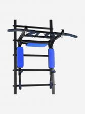 Турник Мультихват на Шведскую стенку WestSport Черно-синий, Синий