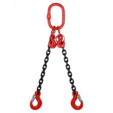 Цепной двухветвевой строп с укоротителем ТРАСТ 2СЦ 1,6 тн, 8000 мм, 8 класс 4687202683901