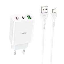 Сетевое зарядное устройство HOCO C99A QC3.0 PD20W, белый