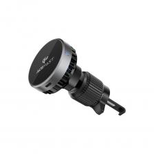 Автозарядка ACEFAST D40 Qi2 Magnetic Wireless Charging Car Holder With Ice Cooling For Air Vent AF-D40-GY