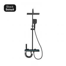 Набор смесителей для душа в ванной комнате, умный дисплей температуры, душевая система с дождевой водопадом, светодиодный смеситель для ванны, душ