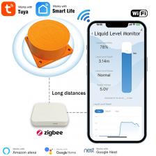 Ультразвуковой датчик уровня жидкости mumubiz для умного дома Zigbee