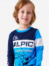 Лонгслив для мальчика PlayToday, Синий