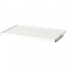 Выдвижная полка IKEA комплимент 100х58, белого цвета.