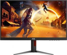 Мониторы ЖК AOC Монитор 27" черный IPS LED 0.3ms 16:9 HDMI матовая HAS Piv 1200:1 350cd 178гр/178гр 2560x1440 200Hz DP Quad 2K (1440p) 4.87кг [Q27G4/D]