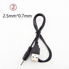 USB тип A «папа» на DC 5,5 2,1 2,5 2,0 3,5x1,35 4,0x1,7 мм «папа» мини-5-контактный разъем питания Разъем удлинительного зарядного кабеля