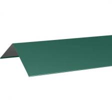 Конек плоский 150x150 2 м 0.4 мм RAL 6005 зеленый