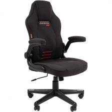 Кресло компьютерное с тканевой обивкой с механизмом качания Chairman CH51 черный CHAIRMAN