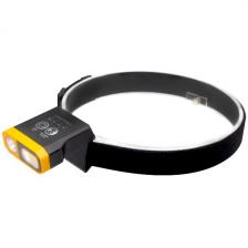 Фонарь налобный Ritter аккумуляторный, светодиодный, встроенный аккумулятор, крепление на кепку, датчик движения, пять режимов работы, 10Вт, 1200мАч, 300Лм, IP