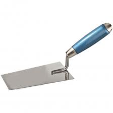 Кельма трапеция Нержавеющая кельма с деревянной ручкой (трапеция) 200 мм КЕДР 050-0200 26243