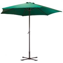 Зонт садовый Ecos GU-03, с крестообразным основанием, зеленый