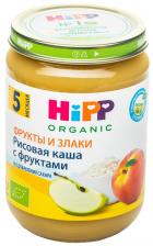 Каша HiPP из цельного риса с фруктами 190гс доставкой!
