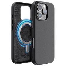 Чехол для мобильного телефона Type Gorilla Premium, Magnetic, iPhone16 pro, Black, Leather (BL-T52-iP16P-LTR-BK)