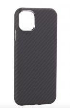 Чехол-накладка K-Doo Kevlar Case для iPhone 13 Pro Max карбоновый (черно-серый в полоску)