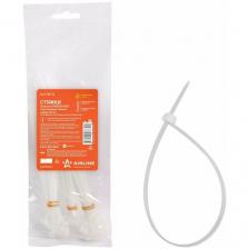 AIRLINE ACTNK15 Стяжки (хомуты) кабельные, пласт. бел, набор 60шт.(2,5*100мм-20шт/3,6*150мм-20шт/3,6*200мм-20шт) (A