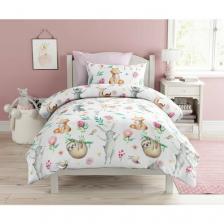 Детское постельное белье из поплина Guten Morgen; Cheerful morning; 1037 размер 1.5 наволочки 50х70
