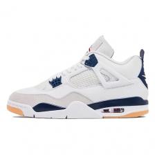 NIKE Баскетбольные кроссовки с высоким верхом Air 4 'Navy'